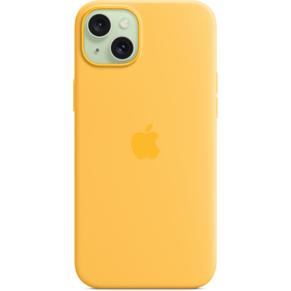 Чохол до мобільного телефона Apple iPhone 15 Plus Silicone Case with MagSafe - Sunshine, Model A3124 (MWNF3ZM/A) - зображення 4