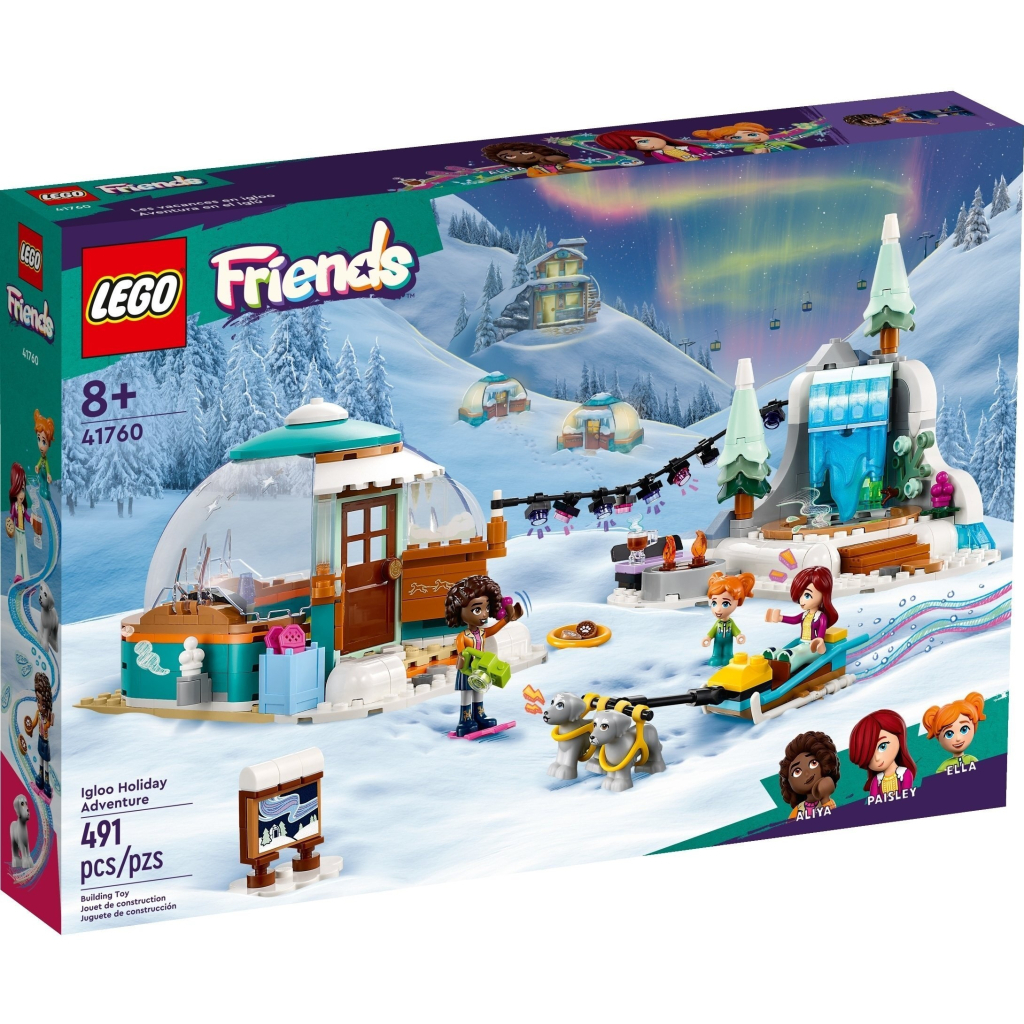 Конструктор LEGO Friends Святкові пригоди в іглу 491 деталь (41760-) - зображення 8
