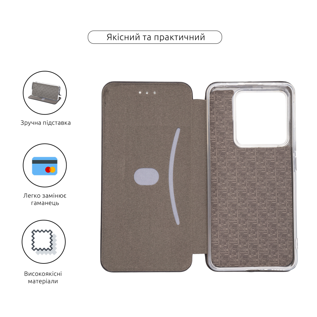 Чохол до мобільного телефона Armorstandart G-Case Xiaomi Poco M7 Pro 5G Black (ARM83146) - зображення 3