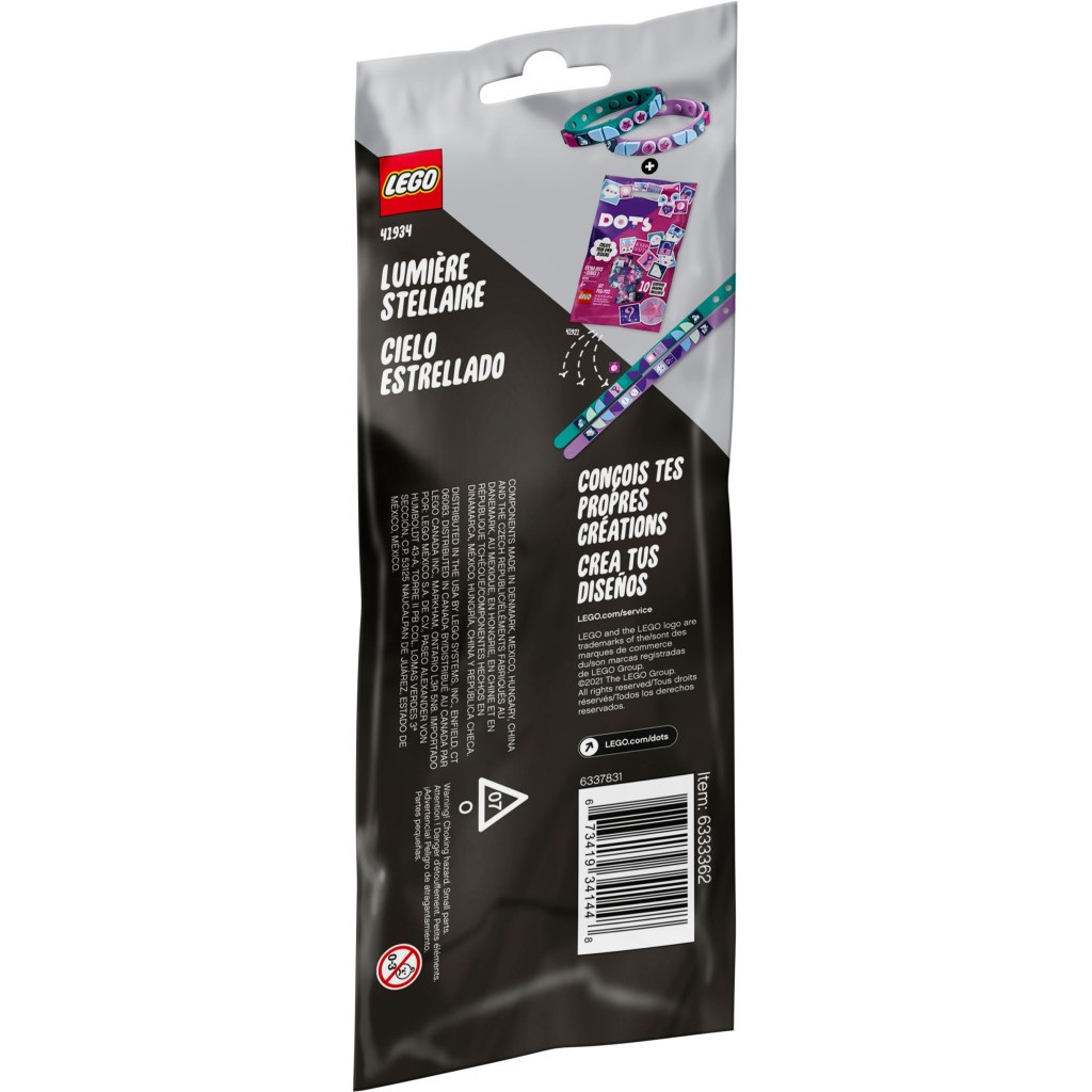 Конструктор LEGO DOTS Браслети «Зоряна ніч» (41934) - зображення 12