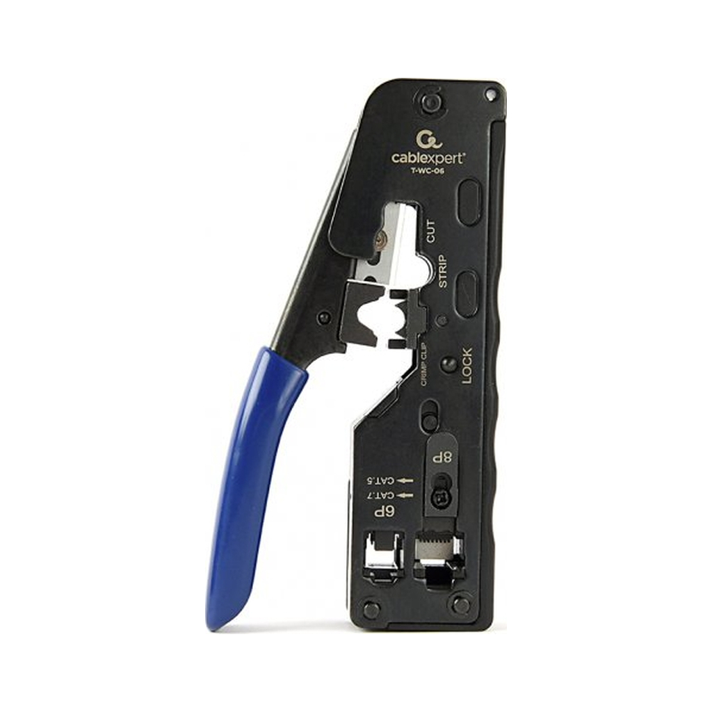 Інструмент RJ45/RJ12/RJ11 обрізає при обтиску Cablexpert (T-WC-06) - зображення 3