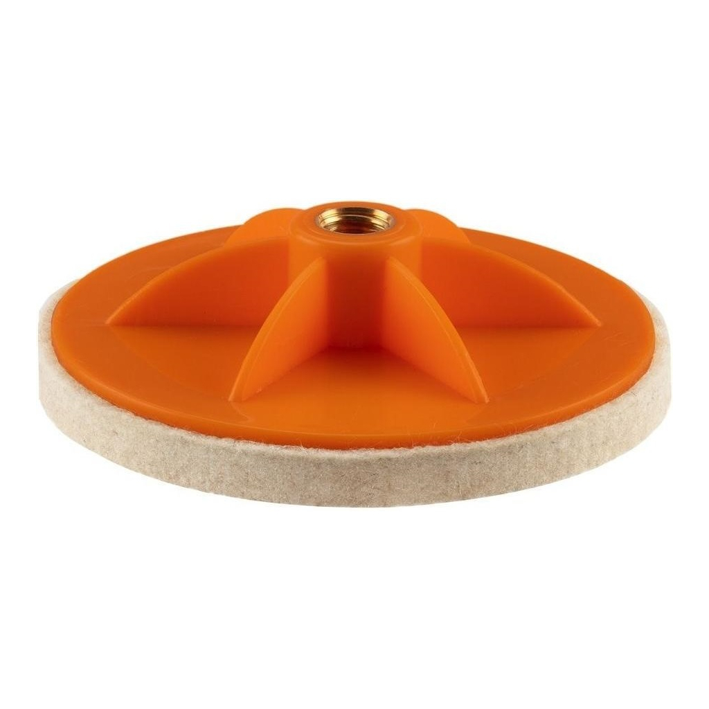 Диск полірувальний Neo Tools полірувальний, губка середньої твердості , M14, 125x10мм (08-961) - зображення 1