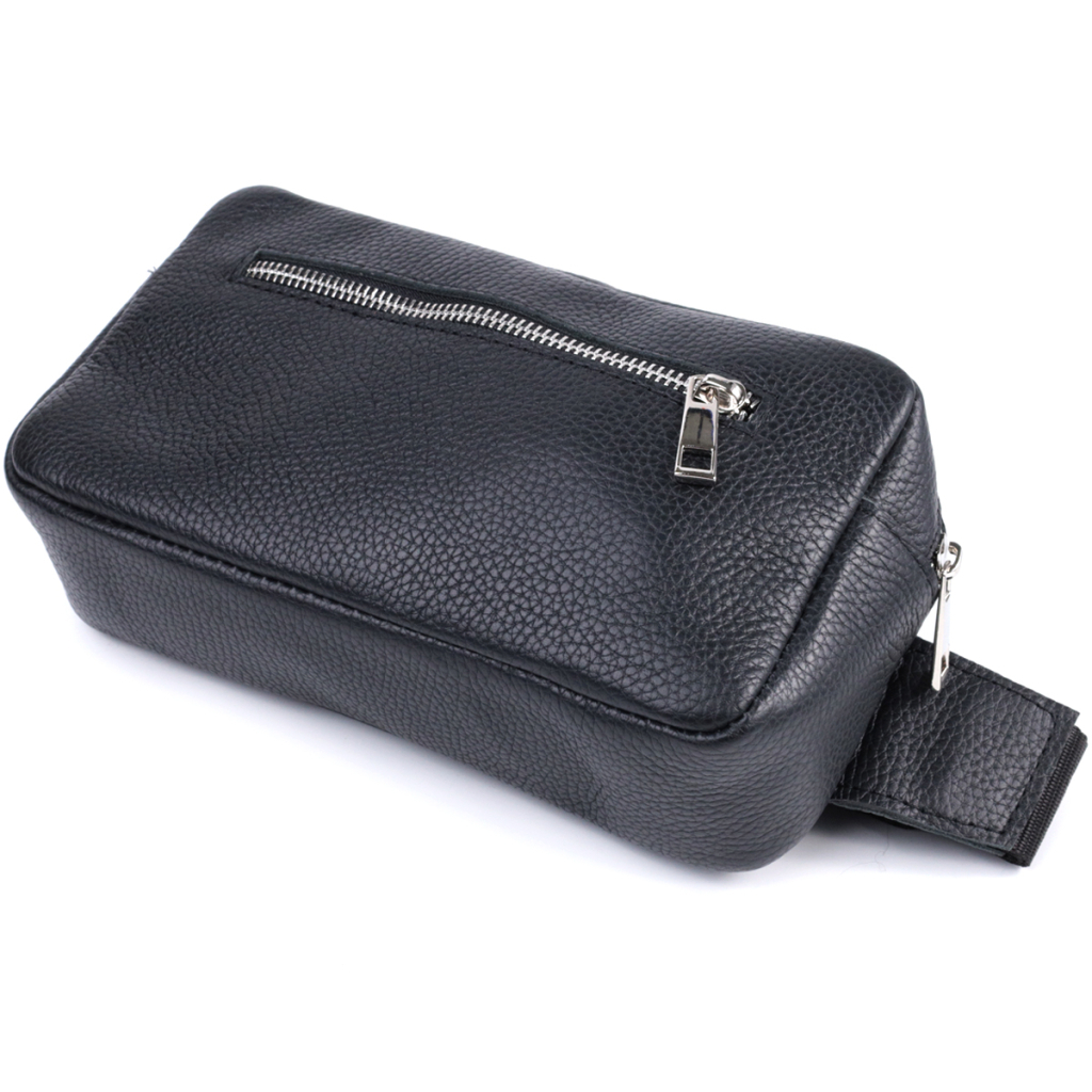 Сумка Shvigel З натуральної шкіри Чорна (22826) - зображення 6