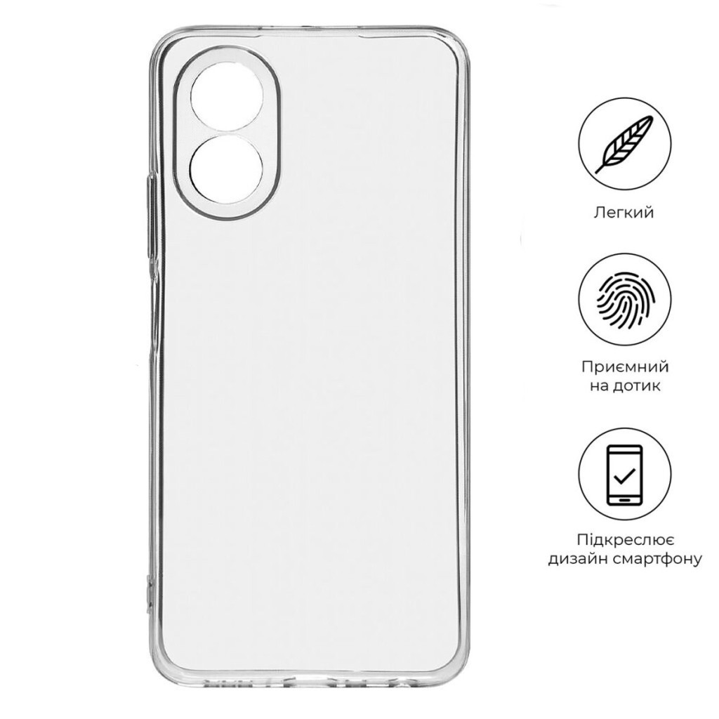 Чохол до мобільного телефона BeCover Oppo A38 / A18 Transparancy (710389) - зображення 5