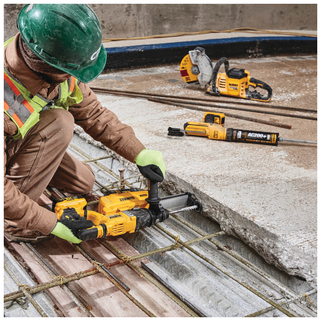 Перфоратор DeWALT безщітковий, SDS PLUS, 18 В, 1.4 Дж, 2 реж. кейс (DCH263P1) - зображення 6