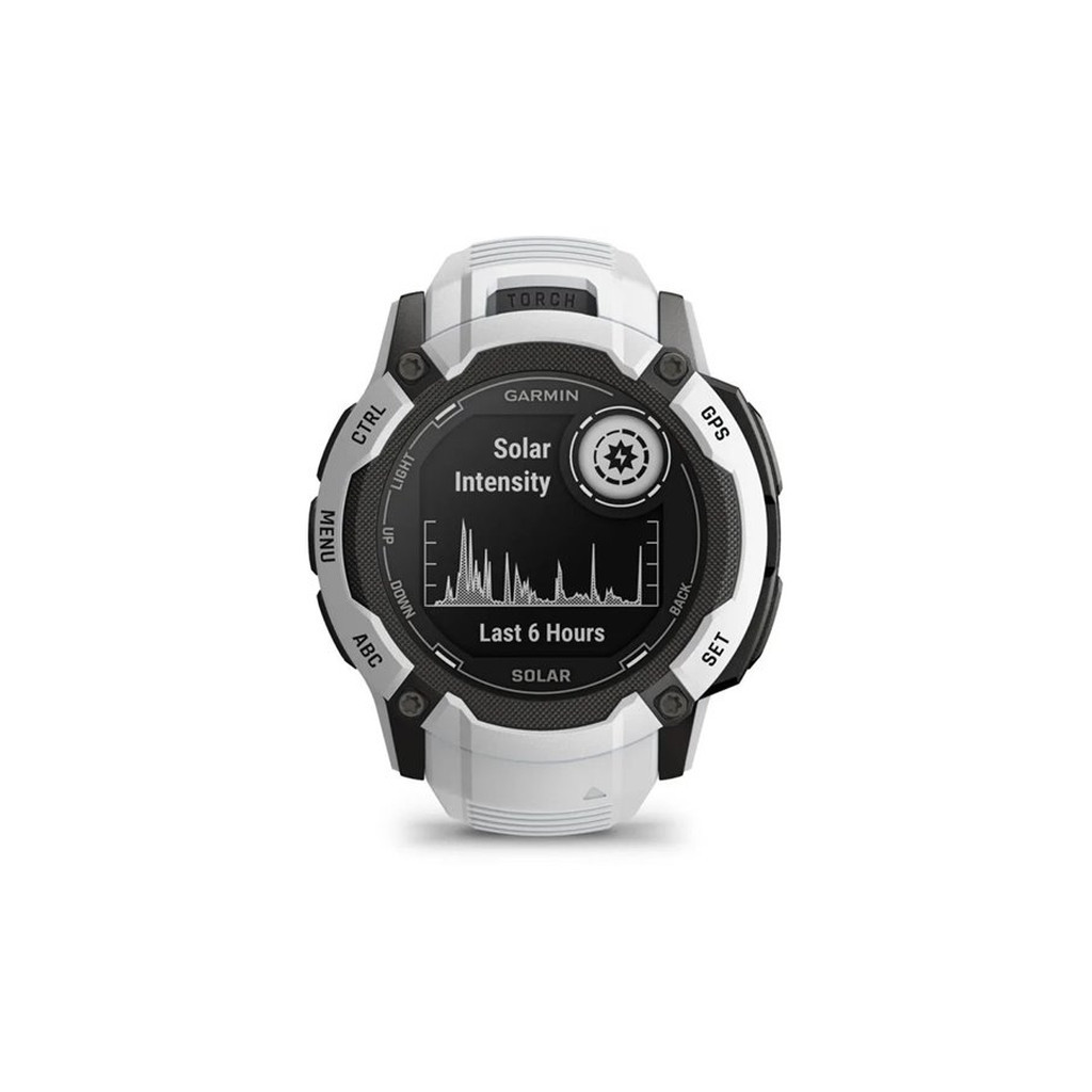 Смарт-годинник Garmin Instinct 2X Solar, Whitestone, GPS (010-02805-04) - изображение 2