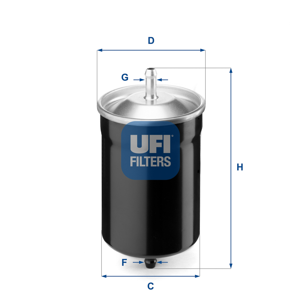 Фільтр паливний UFI 31.500.00 - зображення 1