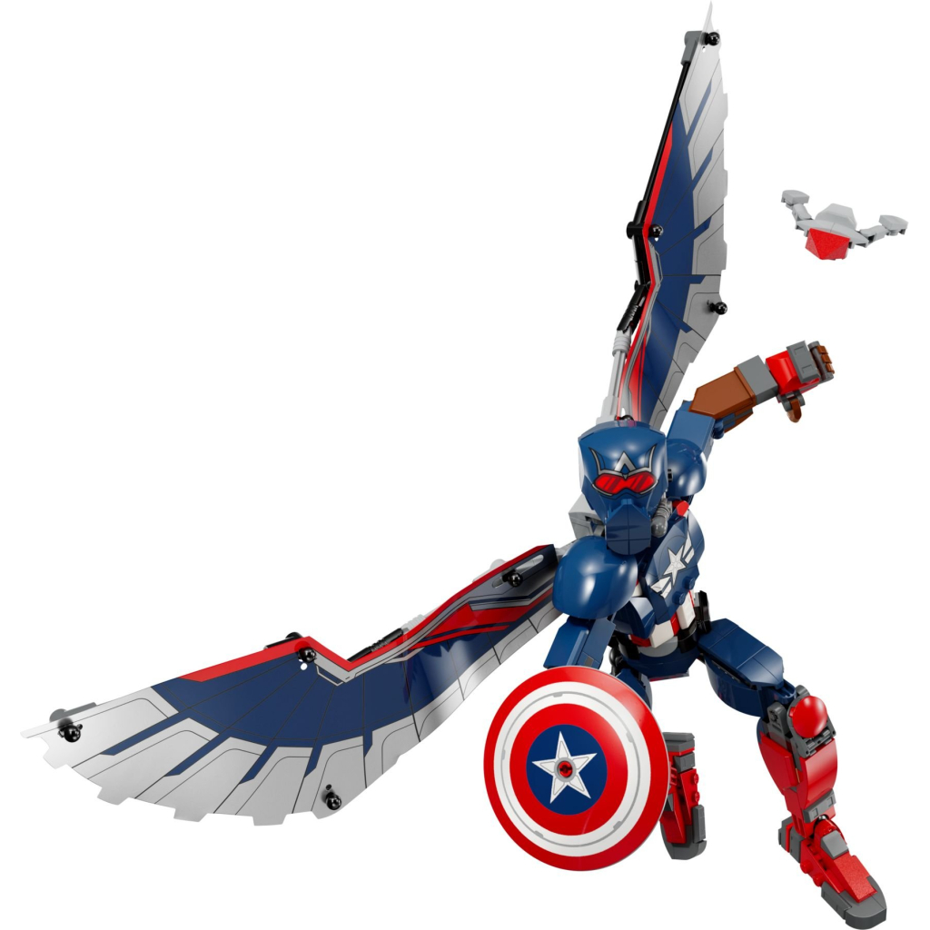 Конструктор LEGO Marvel Фігурка Сем Вілсон Капітан Америка (76296) - зображення 2