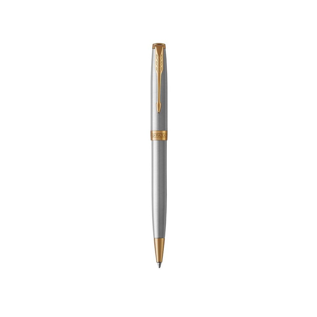 Ручка кулькова Parker SONNET 17 Stainless Steel GT BP (84 132) - зображення 1