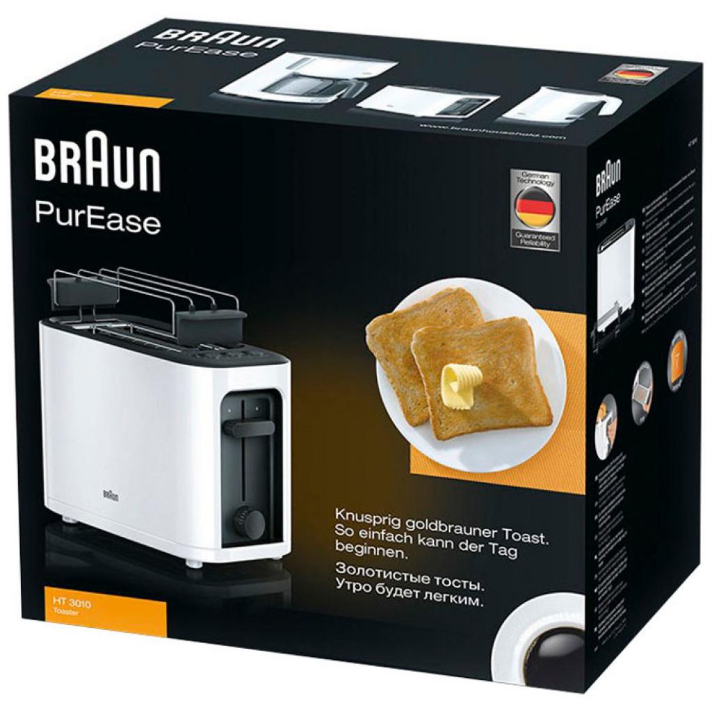 Тостер Braun HT 3010 WH (HT3010WH) - зображення 4