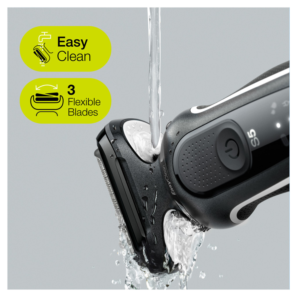 Електробритва Braun Series 5 51-W1200s BLACK / WHITE - зображення 5