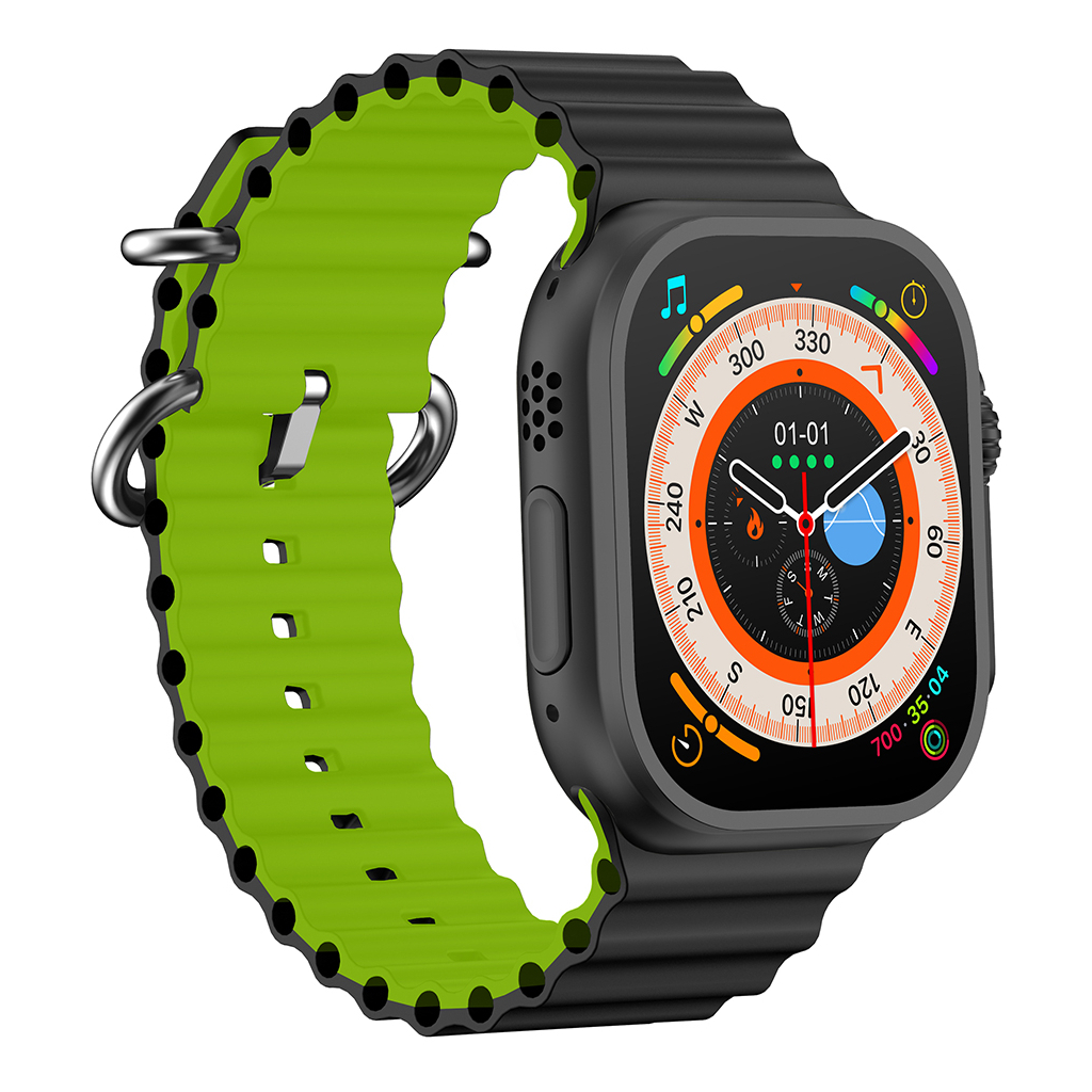 Смарт-годинник Media-Tech Smartwath FUSION Black-Green (MT872) - изображение 3