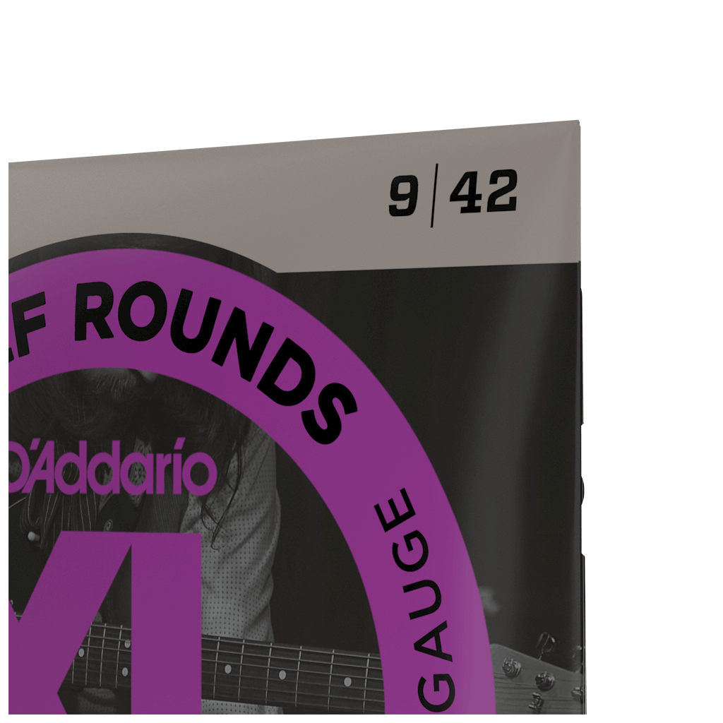 Струни для гітари D'Addario XL Half Rounds Super Light (09-42) (EHR320) - изображение 4