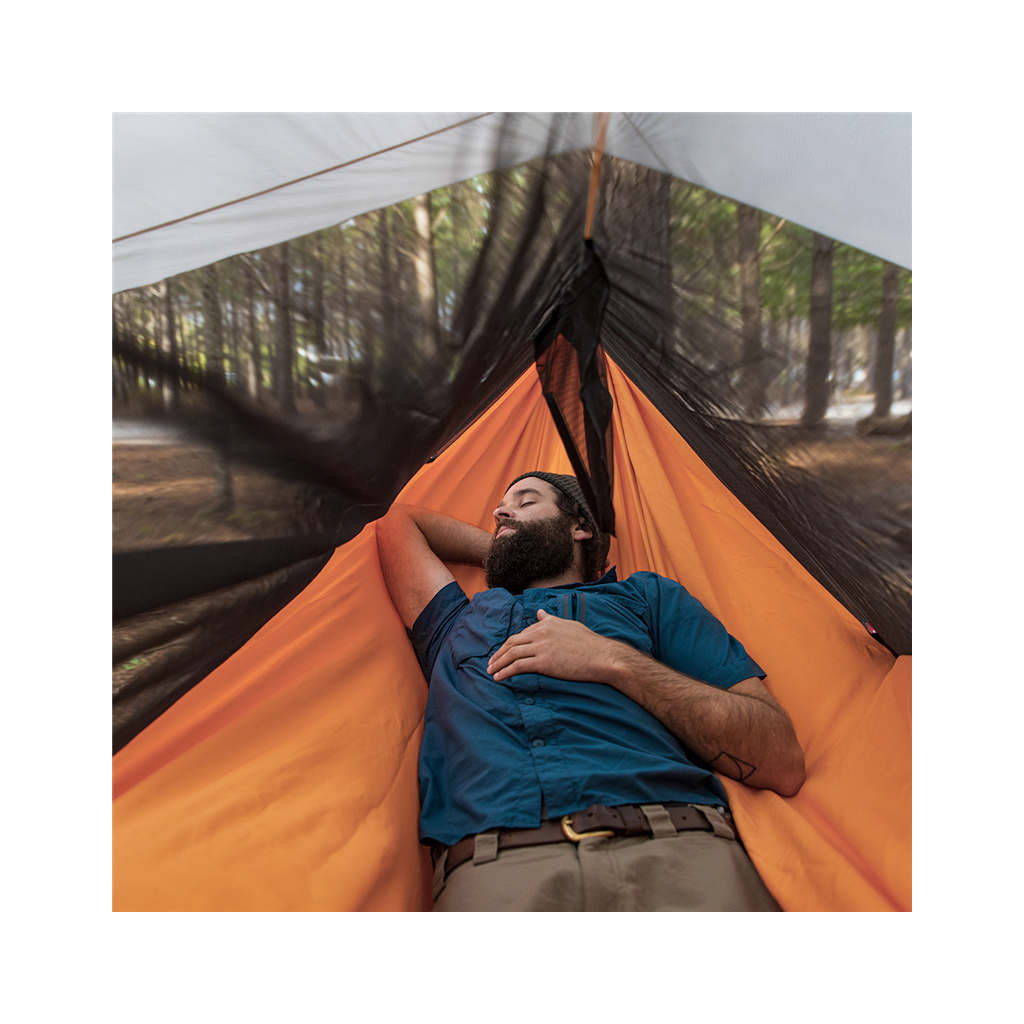 Гамак Naturehike Shelter Camping NH20ZP092 75D Orange (6927595750810) - зображення 3
