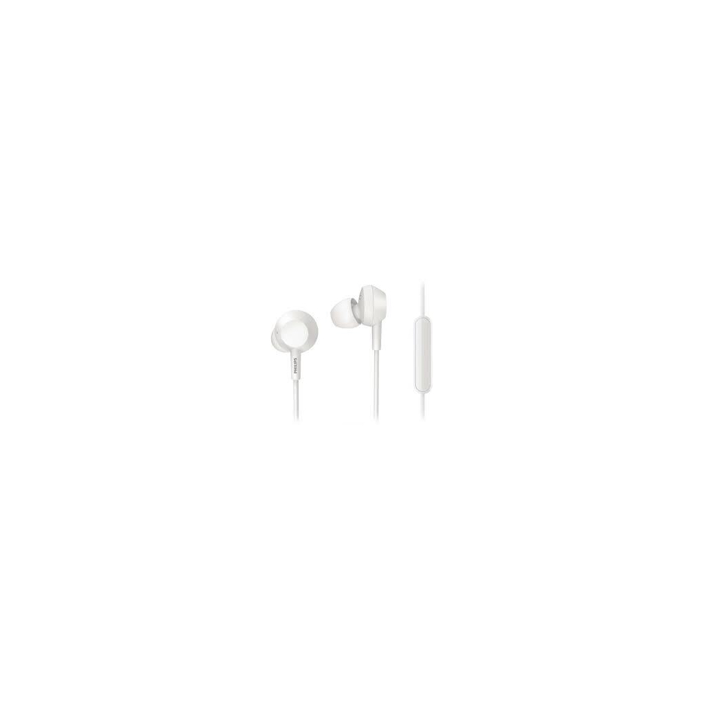 Навушники Philips TAE4105 Mic White (TAE4105WT/00) - зображення 1