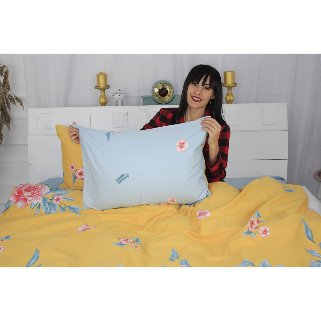 Простирадло MirSon Сатин Premium 22-1267 Tropics 200x220 см (2200003067613) - зображення 5