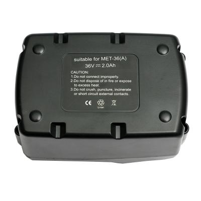 Акумулятор до електроінструменту PowerPlant для METABO GD-MET-36 36V 2Ah Li-Ion (DV00PT0020) - зображення 2