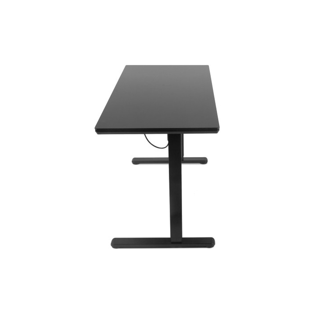 Комп'ютерний стіл Barsky StandUp black glass 1200*600 (BST-11new) - зображення 9