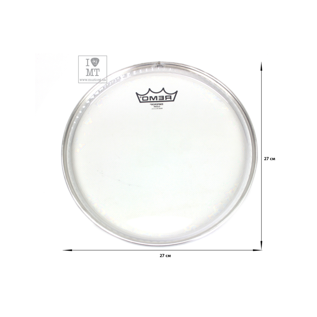 Пластик для барабана Remo Emperor 10" Clear (70211) - изображение 2