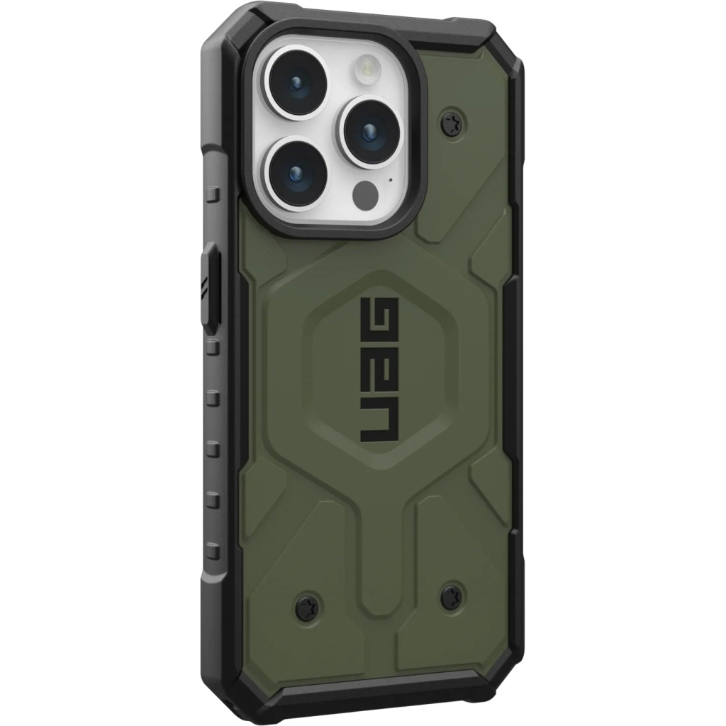 Чохол до мобільного телефона UAG Apple iPhone 15 Pro Max Pathfinder Magsafe, Olive Drab (114301117272) - зображення 5