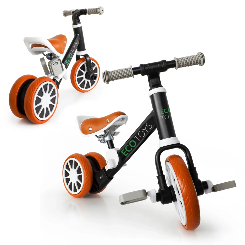 Біговел Ecotoys Велосипед 2 в 1 Energy black (LC-V1307 BLACK) - зображення 10