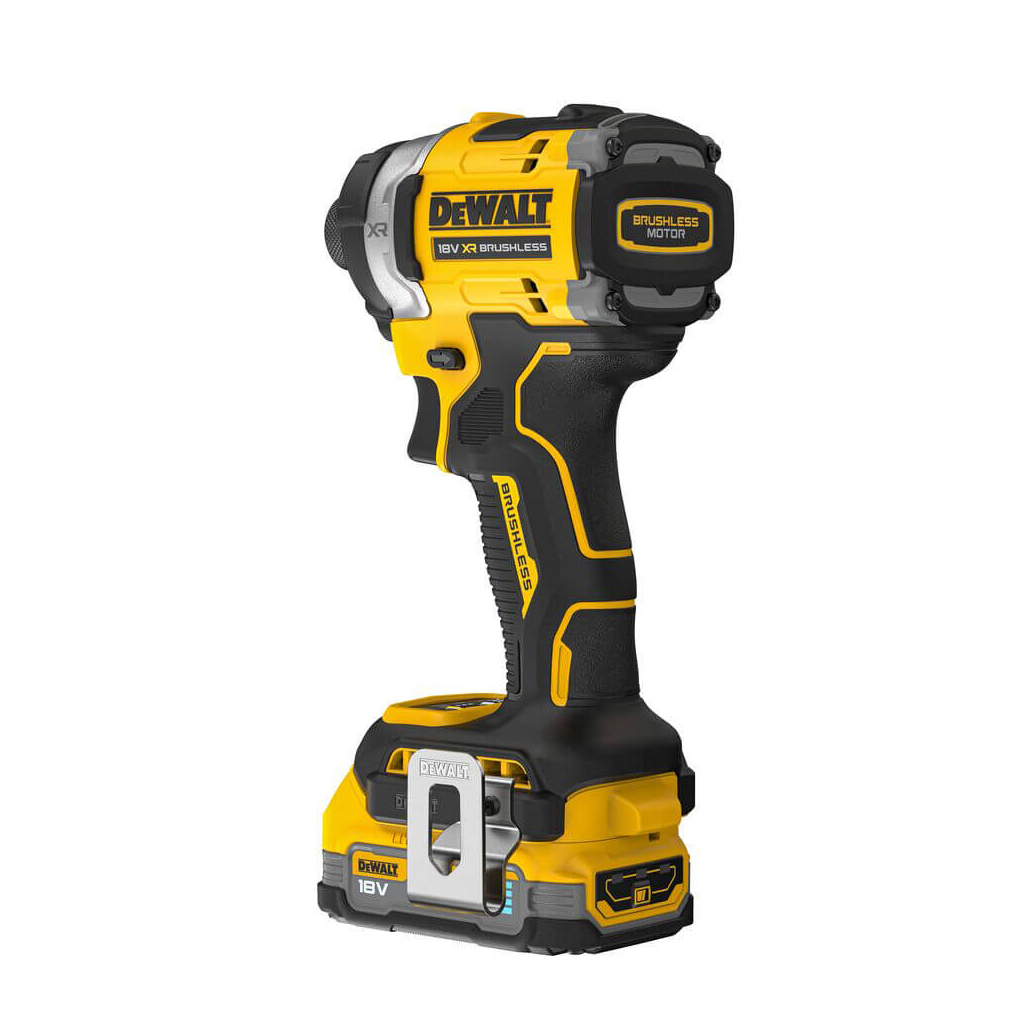 Шуруповерт DeWALT 18 В XR Li-lon PowerStack, безщітковий, 282 Нм, TSTAK, 2x1.7Ah (DCF860E2T) - изображение 5
