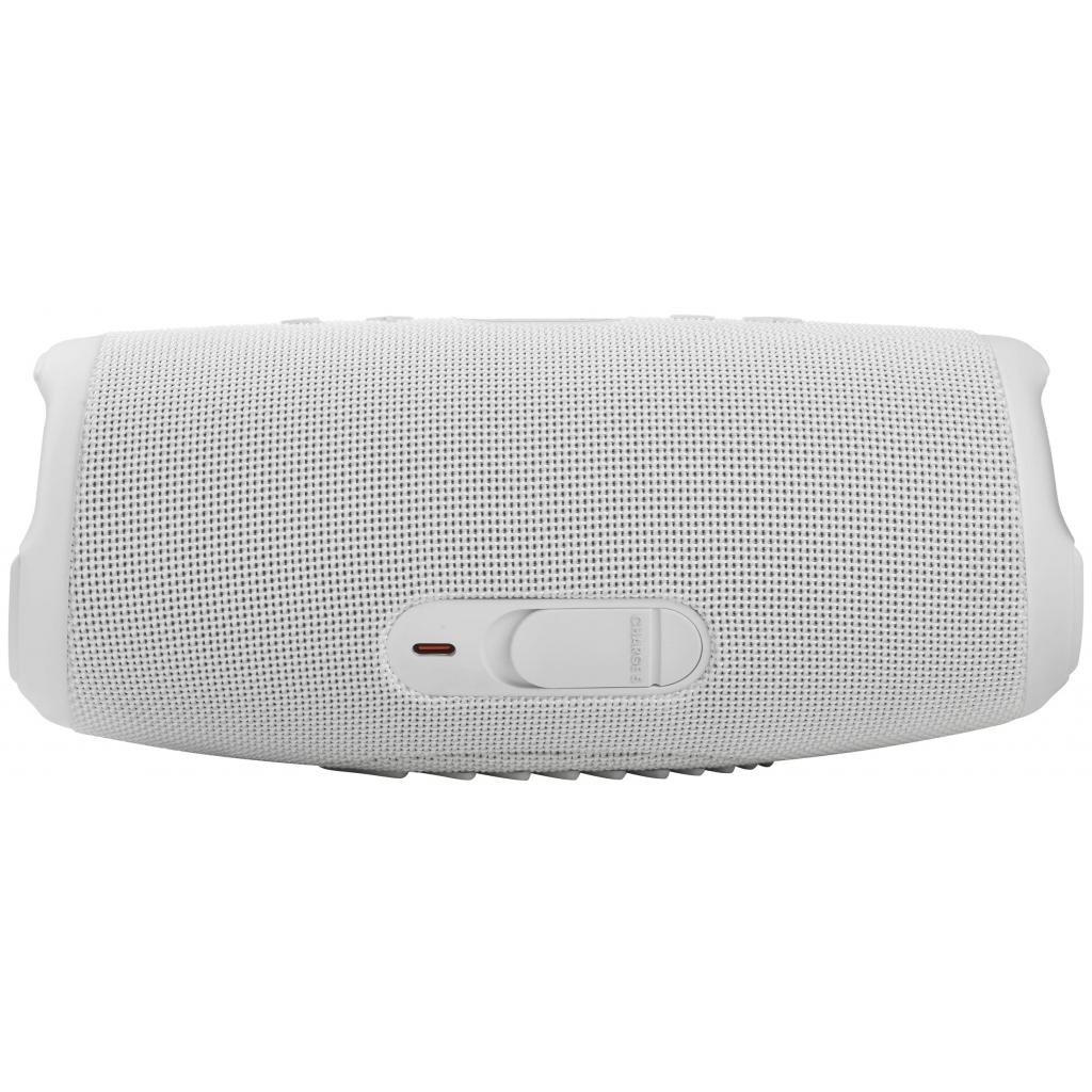 Акустична система JBL Charge 5 White (JBLCHARGE5WHT) - зображення 3