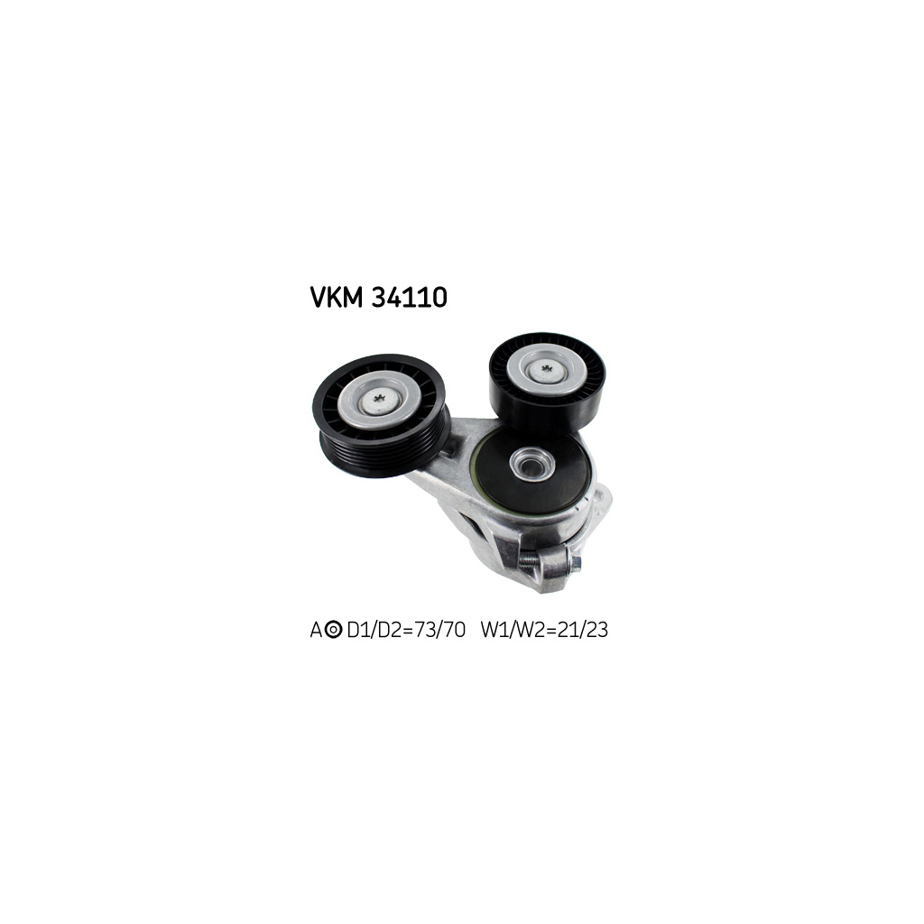 Натягувач ременя з роликом SKF VKM 34110 - зображення 1