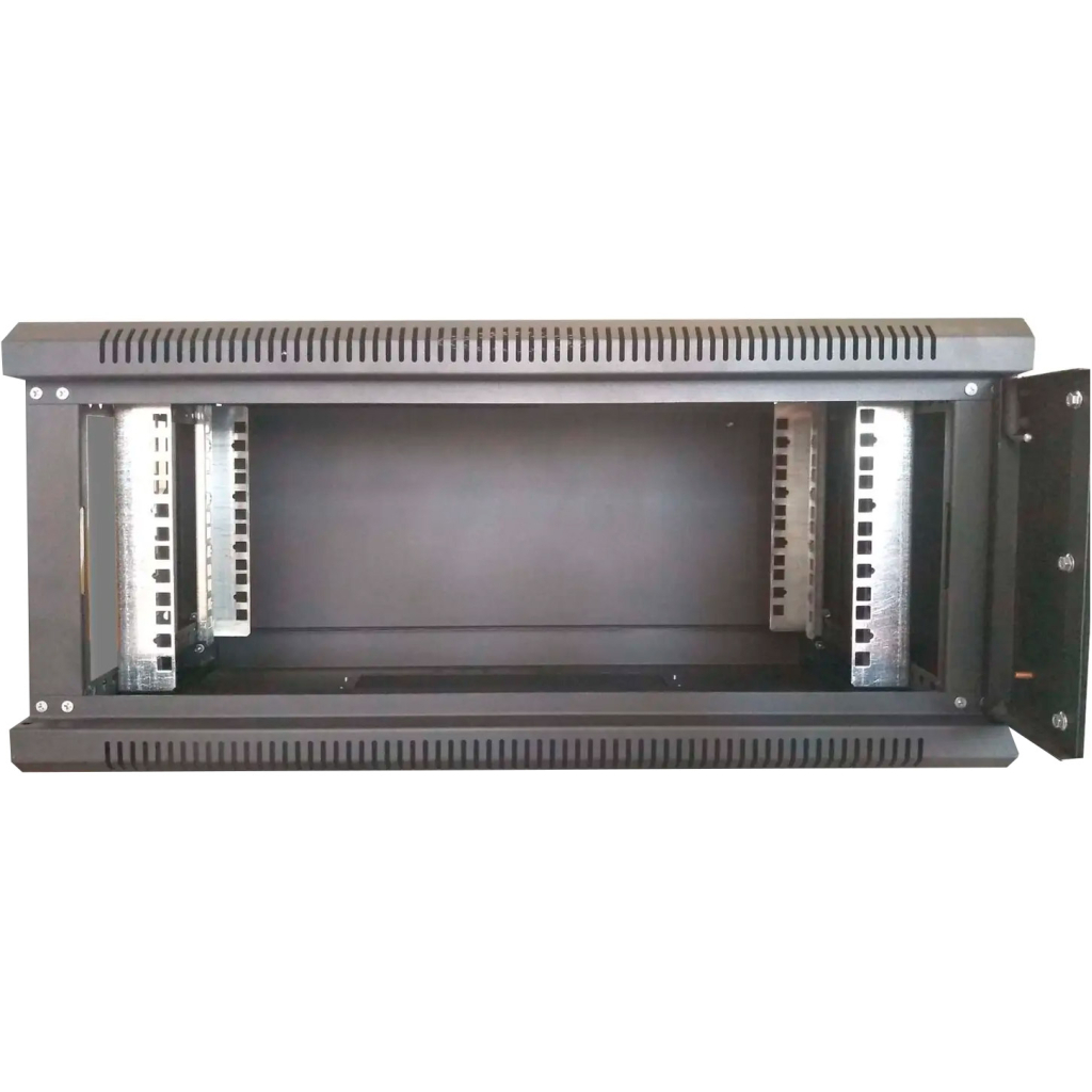 Шафа настінна Hypernet 4U 19" 600x450 (WMNC-4U-FLAT-BLACK) - изображение 2