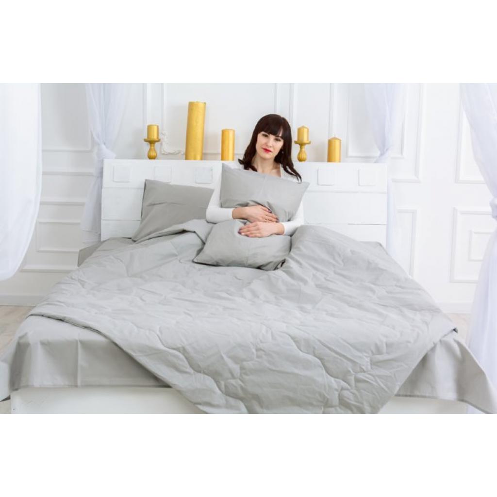 Ковдра MirSon антиалергенна Літня BamBoо №2376 Light Gray 155x215 (2200003031867) - зображення 4