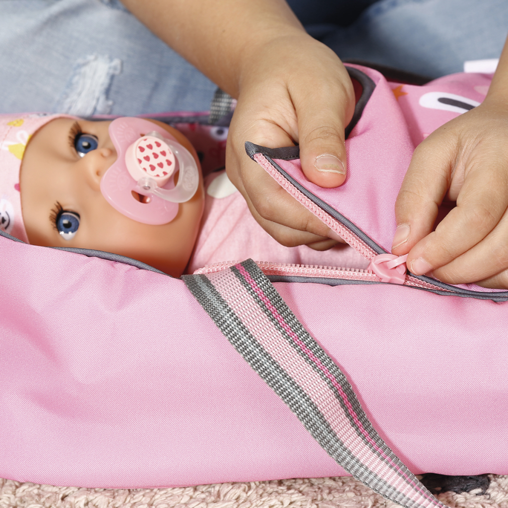 Аксесуар до ляльки Zapf Люлька-переноска для ляльки Baby Born 2 в 1 - Солодкі сни (832448) - зображення 6