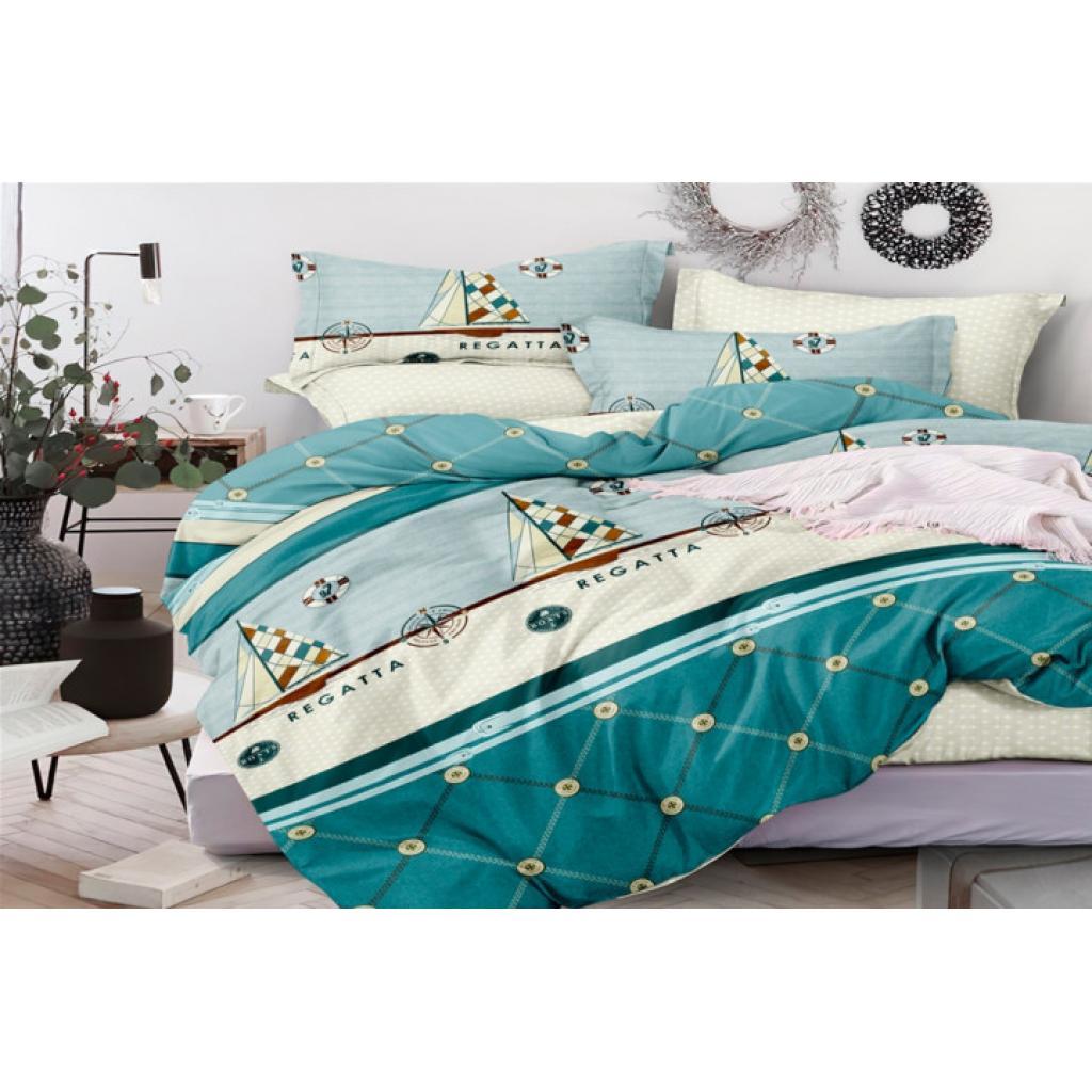 Постільна білизна MirSon Сатин 22-1130 Broddi 220х240 см - King Size (2200001552524) - зображення 1