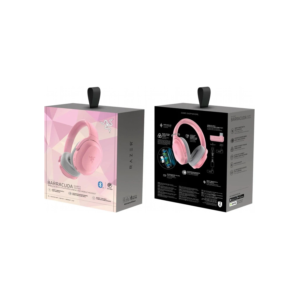 Навушники Razer Barracuda Quartz Pink (RZ04-03790300-R3M1) - изображение 7