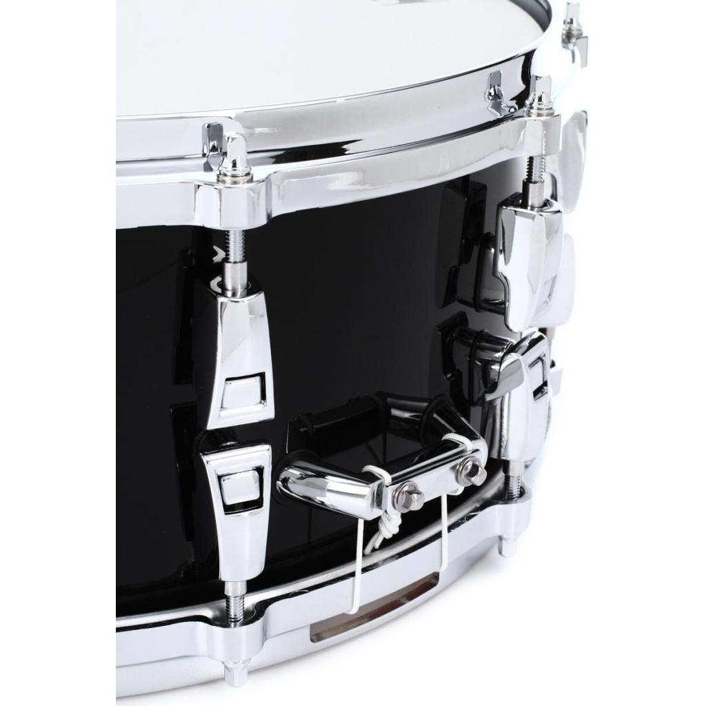 Малий барабан Yamaha Absolute Hybrid Maple Snare 14" (Solid Black) (AMS1460 SOB) - изображение 3