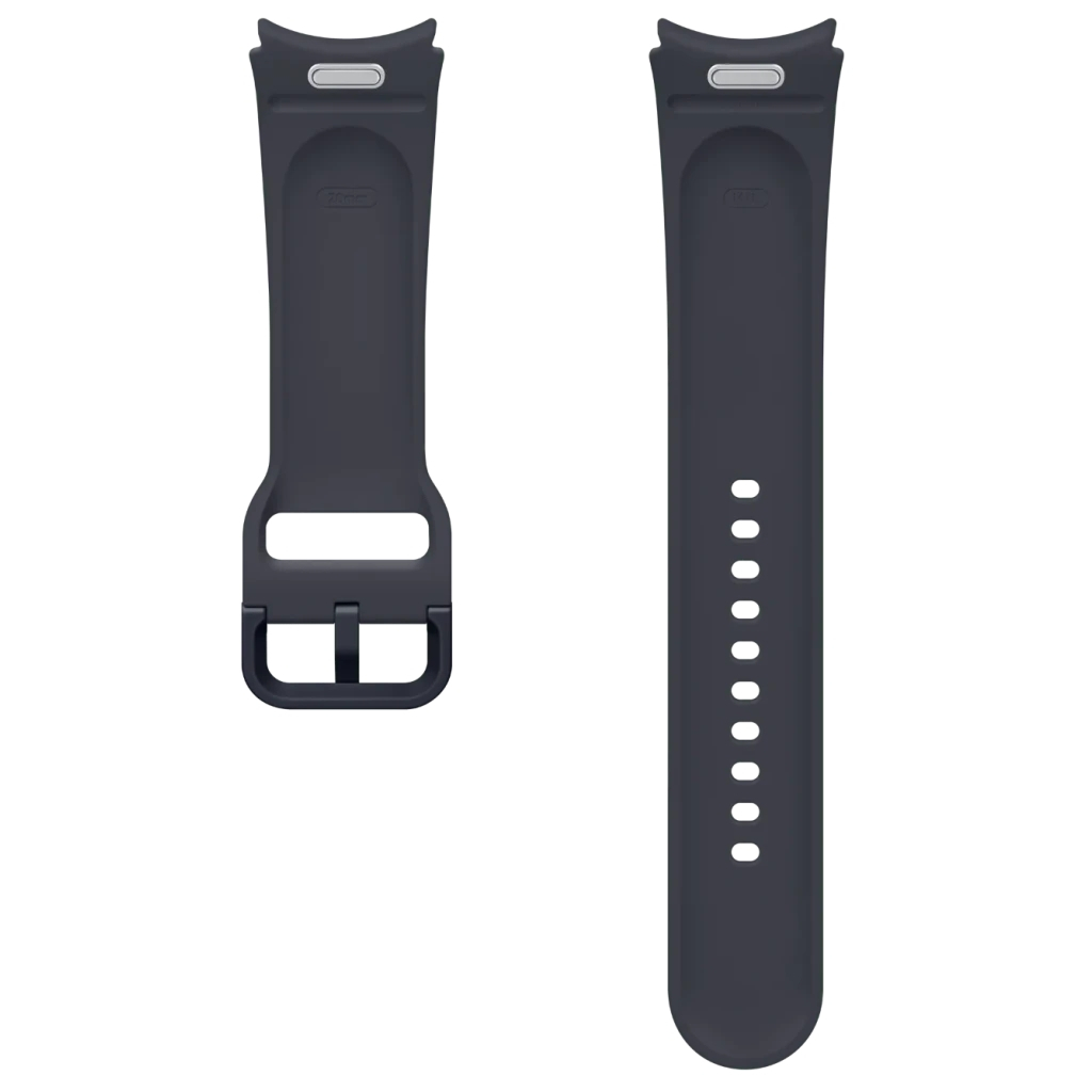 Ремінець до смарт-годинника Samsung Sport Band (M/L) Galaxy Watch 4/4 Classic/5/5 Pro/6/6 Classic Graphite (ET-SFR94LBEGEU) - зображення 4