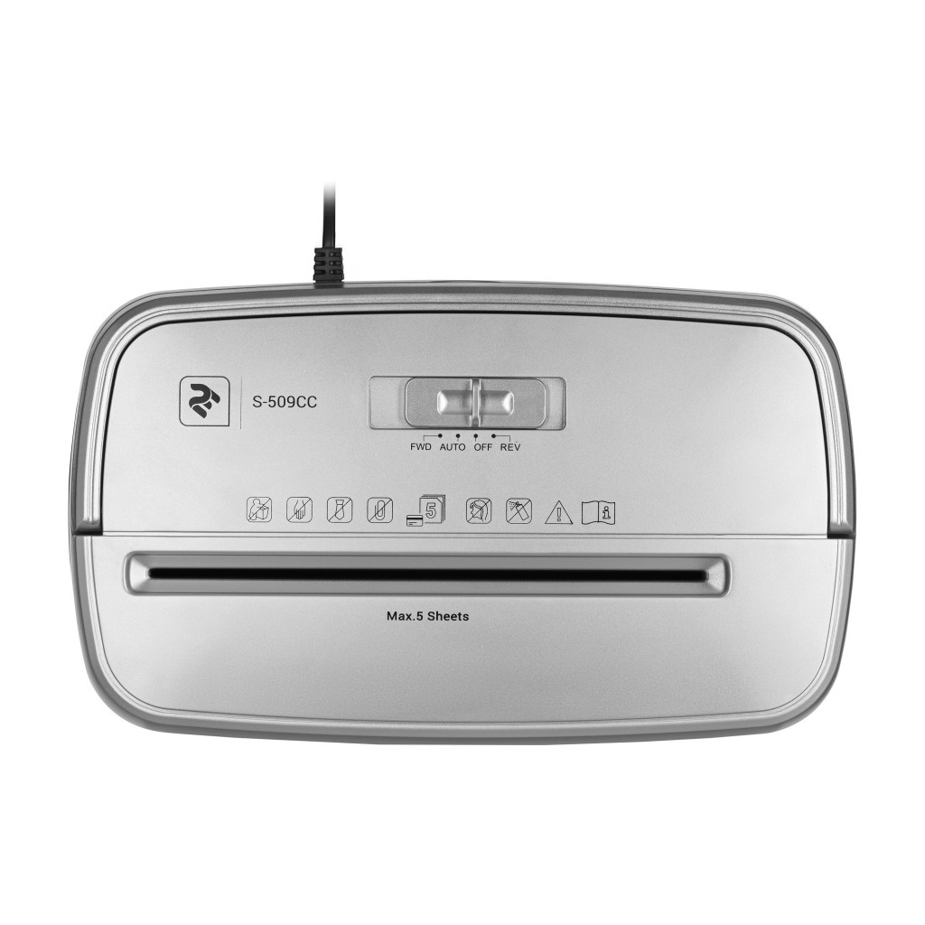 Знищувач документів 2E S-509CC (2E-S-509CC) - зображення 3