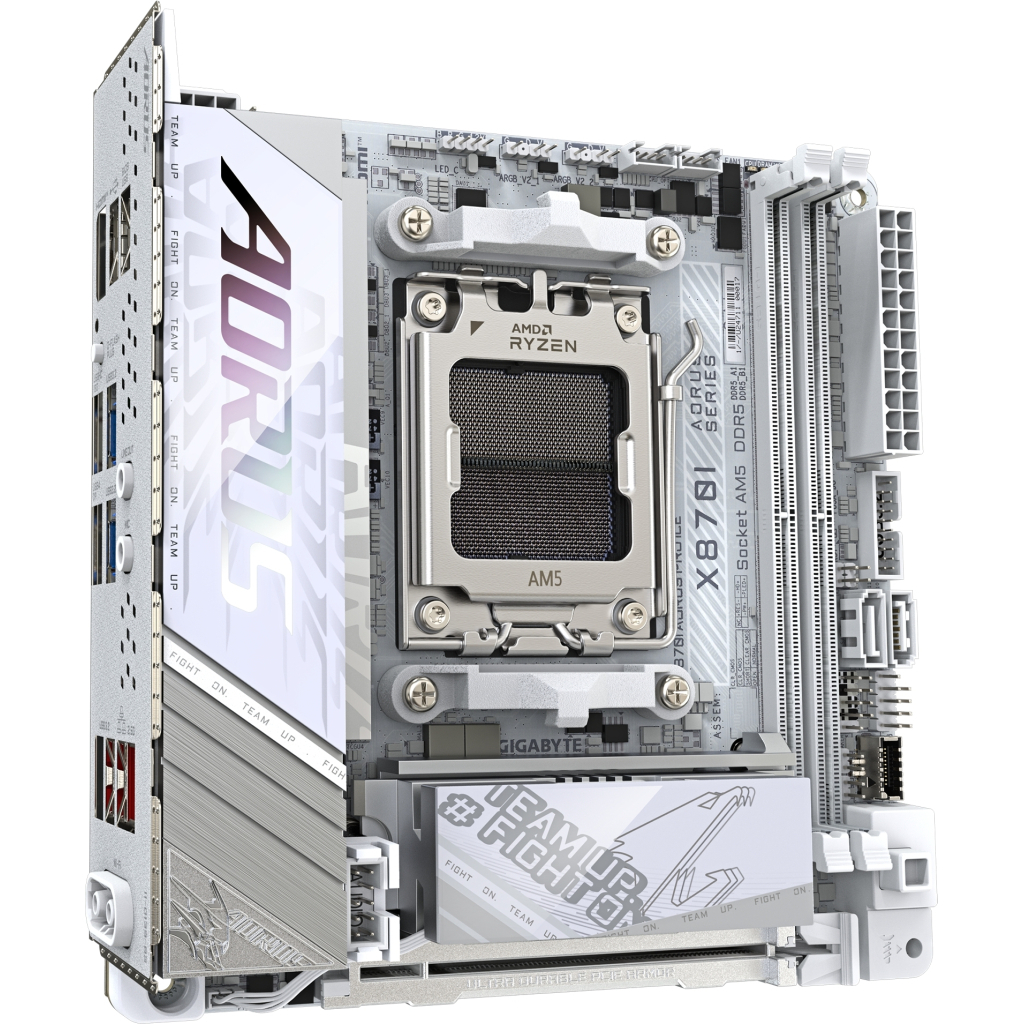 Материнська плата GIGABYTE X870I AORUS PRO ICE - зображення 3
