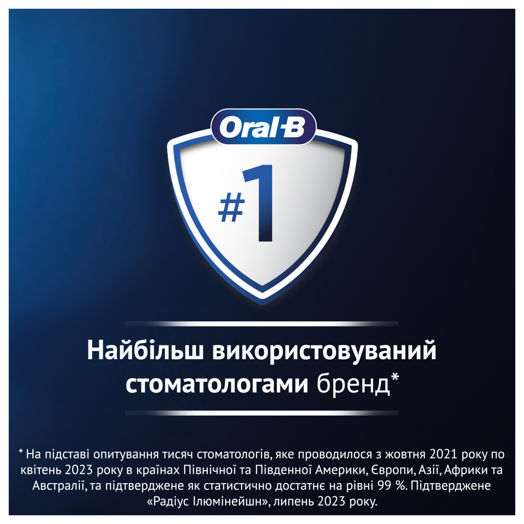 Електрична зубна щітка Oral-B iO2 Series Night Black / Forest Green + Extra Handle - зображення 6