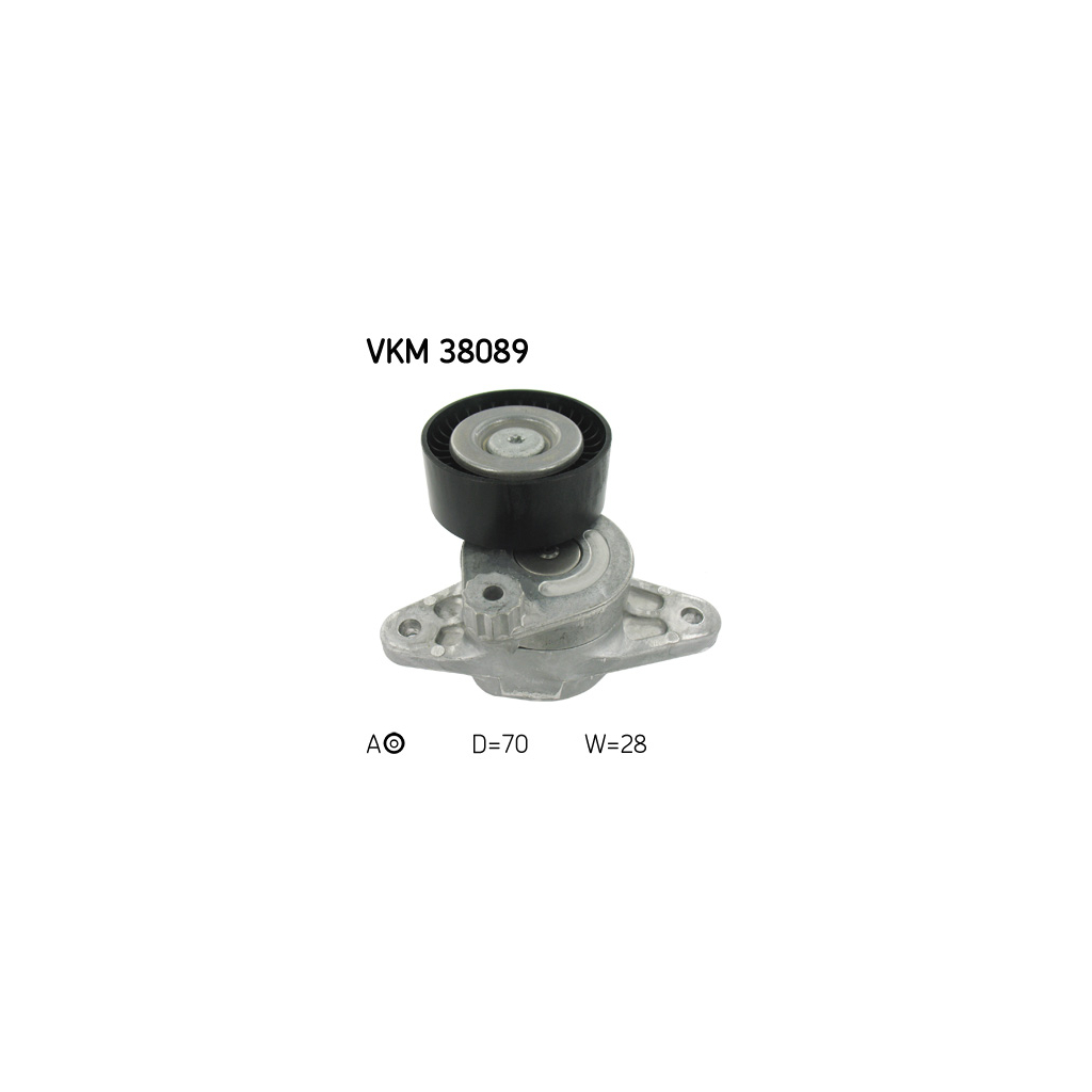 Натягувач ременя з роликом SKF VKM 38089 - зображення 1