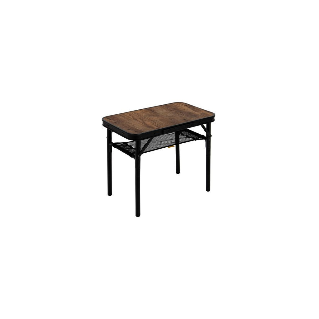 Туристичний стіл Bo-Camp Woodbine 56x34 cm Black/Wood look (1404191) (DAS303265) - зображення 1
