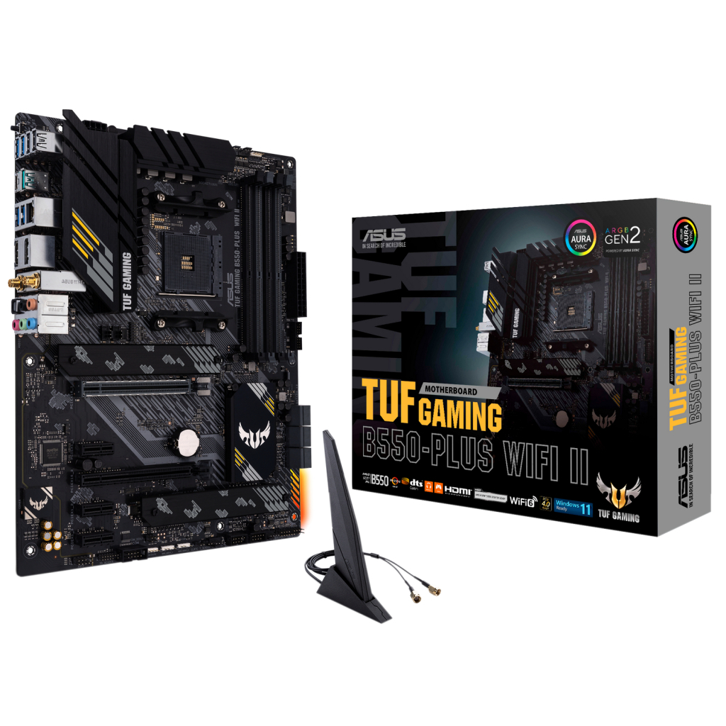 Материнська плата ASUS TUF GAMING B550-PLUS WIFI II - зображення 2