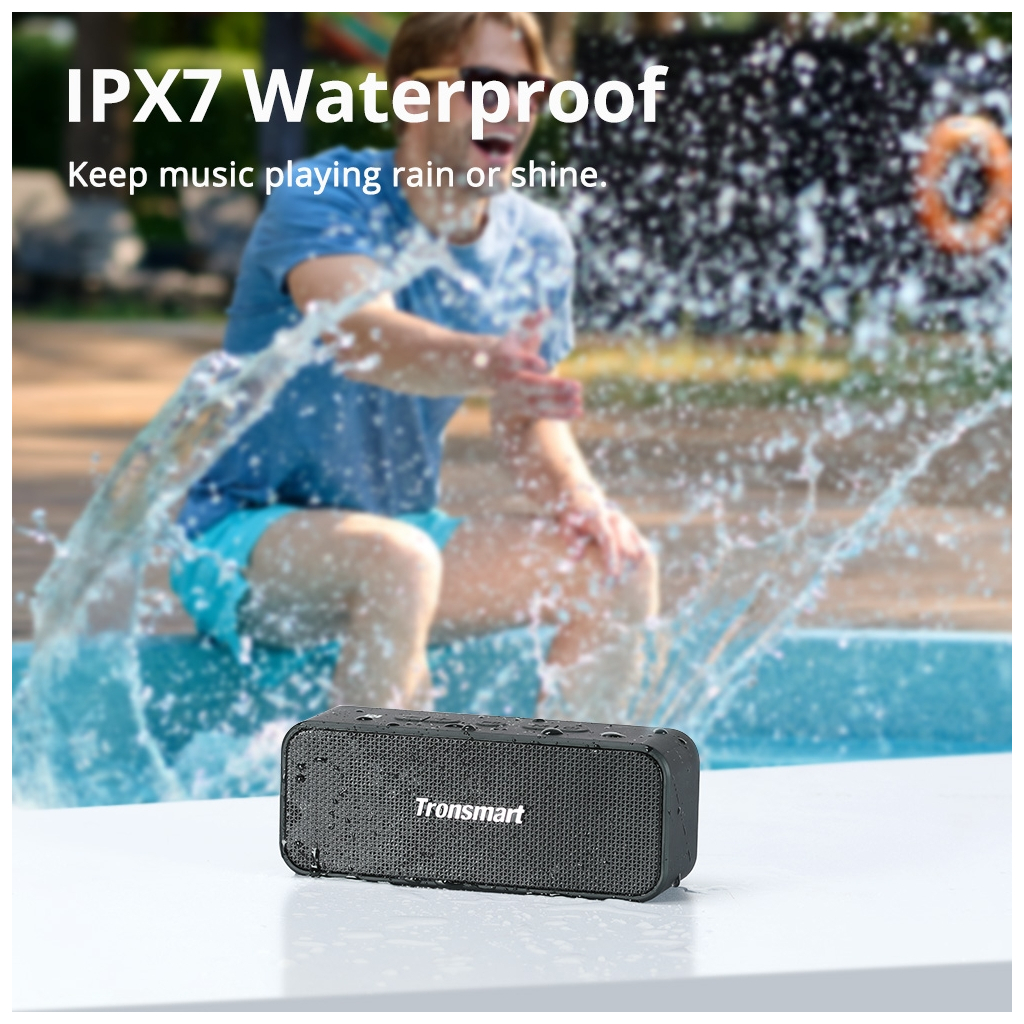 Акустична система Tronsmart T2 Plus Upgraded Black (1019754) - picture 8