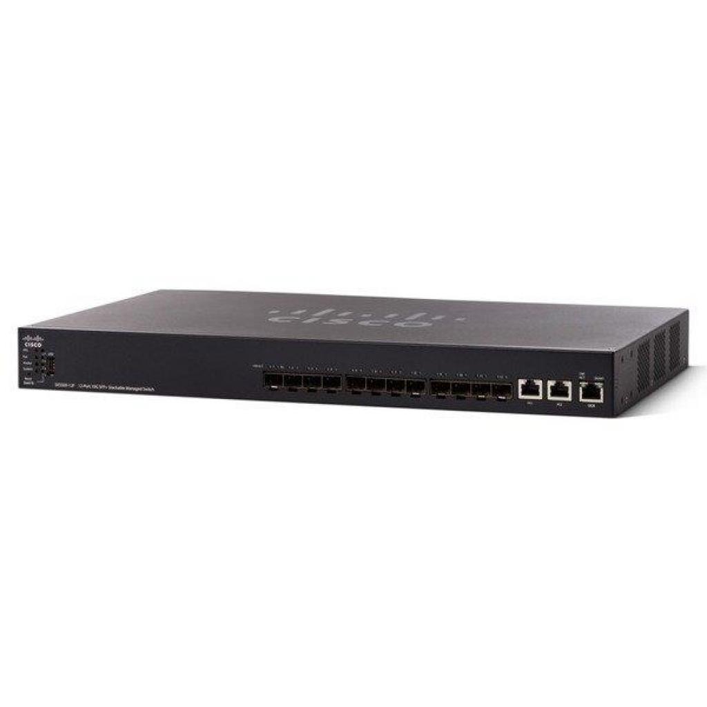 Комутатор мережевий Cisco SX550X-12F-K9-EU - зображення 1