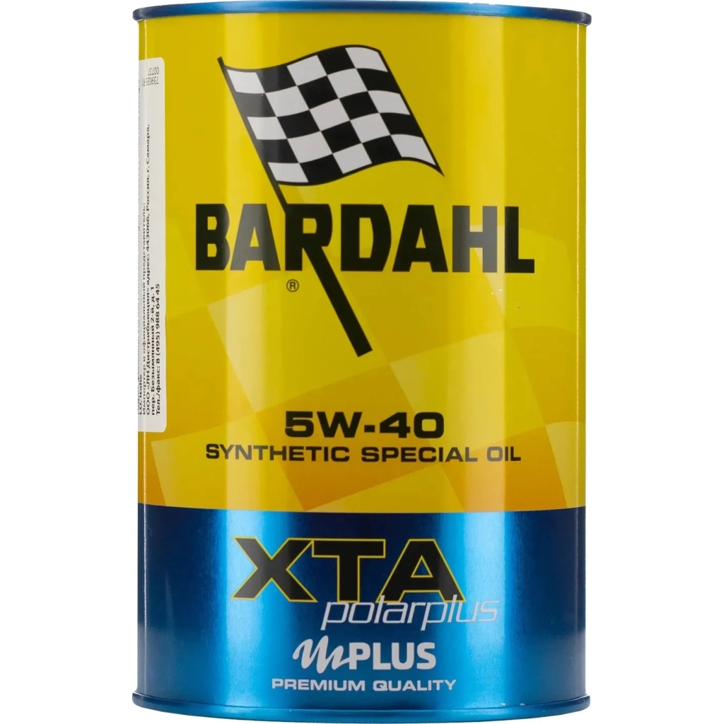 Моторна олива BARDAHL XTA POLARPLUS 5W40 1л (304040) - зображення 1