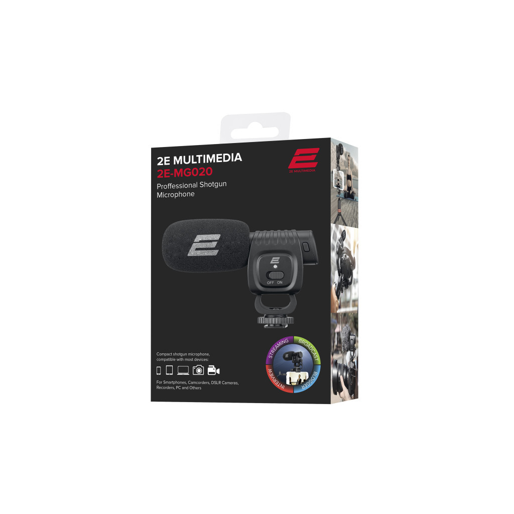 Мікрофон 2E MG020 Shoutgun Pro (2E-MG020) - зображення 2