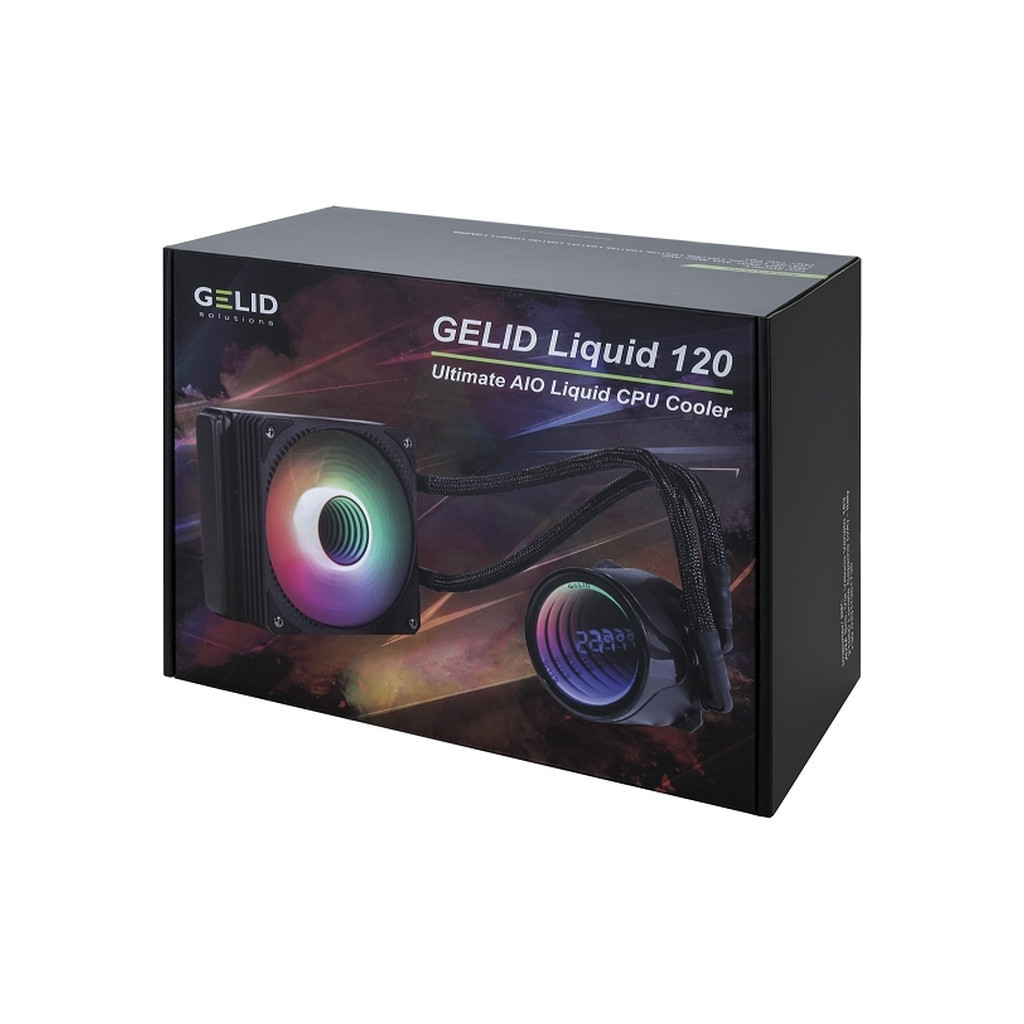 Система рідинного охолодження Gelid Solutions LIQUID 120 ARGB (CC-AIO-120-A) - зображення 4