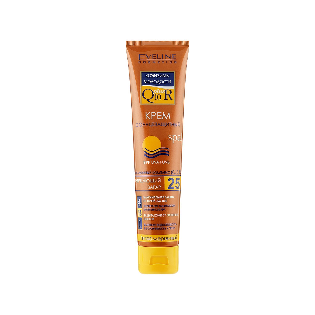 Засіб для засмаги Eveline Cosmetics Sun Cream 4 в 1 SPF25 125 мл (5901964013578) - зображення 1