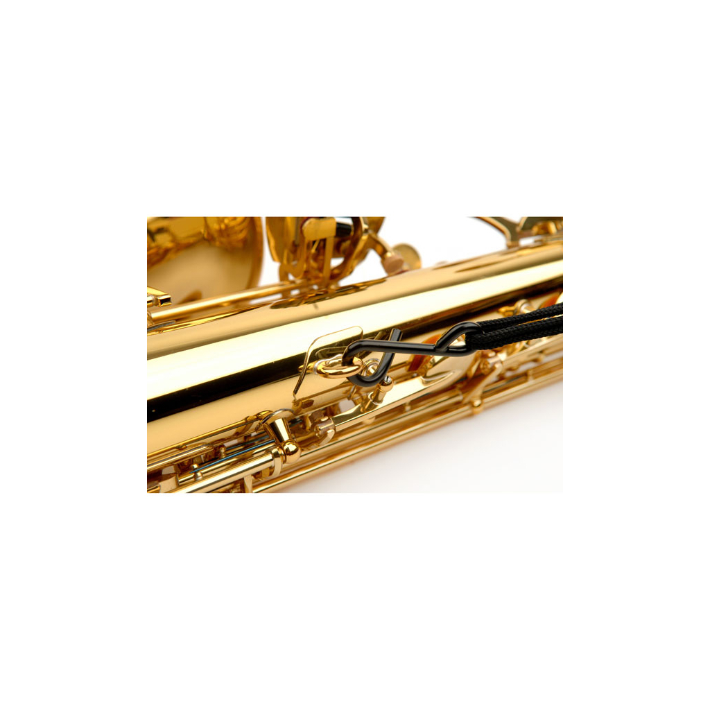 Ремінь для духових інструментів D'Addario Saxophone Fabric Neck Strap Alto/Soprano (Jazz Stripe 1) (SJA04) - зображення 3