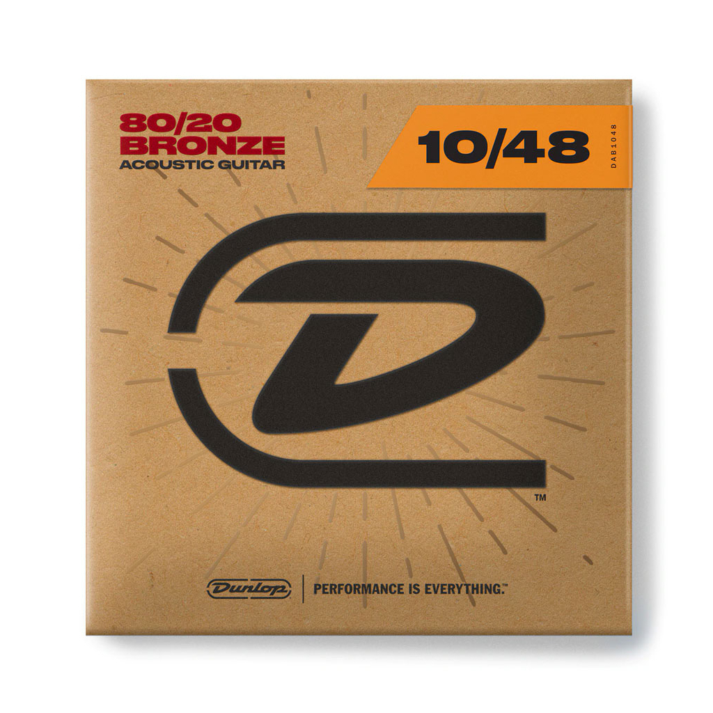 Струни для гітари Jim Dunlop 80/20 Bronze Acoustic Guitar Strings (10-48) (DAB1048) - зображення 4