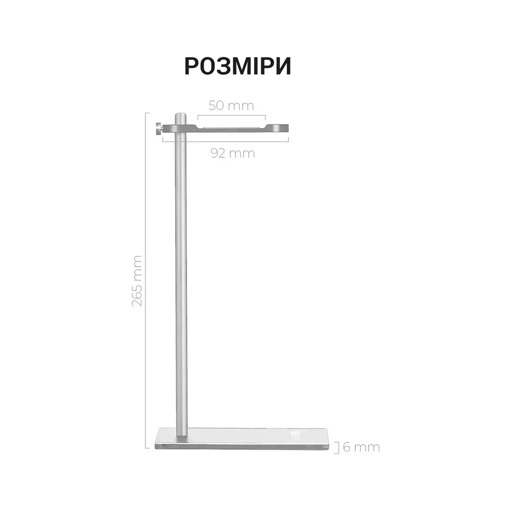 Підставка для гарнітури OfficePro Aluminum Alloys Silver (LS350S) - изображение 12